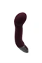 TITANZ 8" SILICONE RECHARGEABLE VIBRATOR IN RUBINE RED