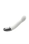 TITANZ 8" SILICONE RECHARGEABLE VIBRATOR IN IVORY WHITE