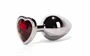 X-MEN Secret Shade Metal Butt Plug Red M