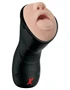 Deep Throat Vibrating Stroker Light/Black