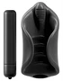 Vibrating Silicone Stimulator Black