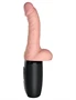 6.5" Thrusting Cock with Balls - Triple Threat Light