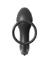 Ass-Gasm Cockring Vibrating Plug Black