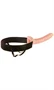 10" Hollow Strap-On  Light/Black