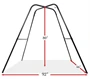 Fantasy Swing Stand  Black