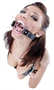 Spider Gag  Silver/Black