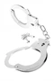 Designer Metal Handcuffs Silver