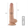 8.5" Real Extreme Vibrating Dildo