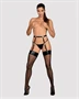 A741 garter belt black O/S