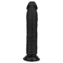 Easytoys - élethű dildó - 17,5 cm (fekete)