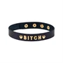 Gold Word Choker-BITCH