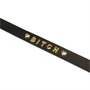 Gold Word Choker-BITCH