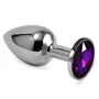 Rosebud Classic Metal Plug S Purple