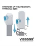 VIBEGGS - Blow Misty - Vibrating Masturbation Sleeve - White