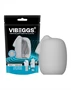 VIBEGGS - Twisty Tongues - Vibrating Masturbation Sleeve - White