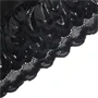 SUBBLIME - virágmintás csipke babydoll fekete L/XL
