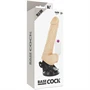 BASECOCK - VALÓSÁGHŰ VIBRÁTOR TÁVIRÁNYÍTÓVAL TERMÉSZETES HERÉKKEL 19.5CM