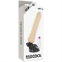 BASECOCK - VALÓSÁGHŰ VIBRÁTOR TÁVIRÁNYÍTÓVAL NATÚR 19,5 CM