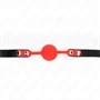 KINK - SILICONE BALL 4 CM GAG GAG WITH LOCK 60 x 2 CM