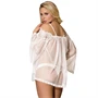 SUBBLIME BABYDOLL - FEHÉR UJJAS S/M