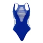 LEG AVENUE RACERBACK TANGA BODYSUIT EGY MÉRET - KÉK