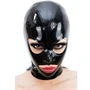 Black Texie  latex balaklava érzéki átöleléssel