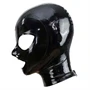 Black Texie  latex balaklava érzéki átöleléssel