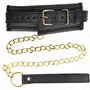 KINK - NYAKLÁNC SZIVACSOS MŰBŐR PÁNTTAL 1. MODELL ÁLLÍTHATÓ 37-54 CM X 3 CM