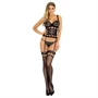 LIVCO CORSETTI DIVAT - MEITHEM CF 90523 FŰZŐ + BUGYI FEKETE L/XL