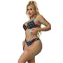 SUBBLIME - 952426 SZIVÁRVÁNYOS HOSSZÚ UJJÚ HÁLÓS BODYSTOCKING EGY MÉRETBEN