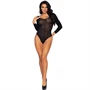 LEG AVENUE MOZAIKOS PÁNTOS BODYSUIT EGY MÉRETBEN