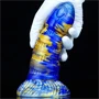 Dildo Torff 16 x 5.8cm kék-arany