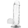 XRAY HÁM + ÁTLÁTSZÓ PÉNISZ GOLYÓKKAL 15.5CM X 3.5CM