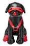 Faux Dog Bandit 24cm Fekete