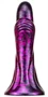 Dukix Intim Játék - 12 cm-es, Lila-Fekete Dildó