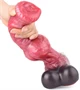 Dildo szőrös farkas L 27 x 9.5cm