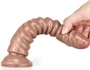 Dildo Monster Squel 20 x 4.5cm világosbarna