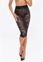 Ambivalence lace up midi skirt  - M