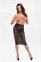 Ambivalence lace up midi skirt  - M