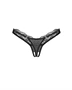 Arrowel Black crotchless thong S/M