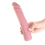 BAILE - REALISZTIKUS BŐRÉRINTÉSES SZILIKON DILDÓ 23 CM