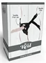 Strap-On Get Real Dildo övheveder Harness Fekete