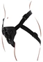 Strap-On Get Real Dildo övheveder Harness Fekete