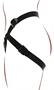 Strap-On Get Real Dildo övheveder Harness Fekete