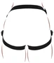 Strap-On Get Real Dildo övheveder Harness Fekete