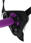 Strap-On Get Real Dildo övheveder Harness Fekete