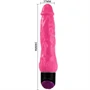 SZÍNES SZEX REALISZTIKUS VIBRÁTOR LILA 24 CM