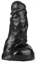 Dildo Neo Dark Crystal - Elegáns, sötét kristály formájú masszírozó (25 x 11 cm)