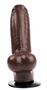 Dildó DP89BR Funker XL 18 x 7,3 cm barna