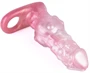Penisz hüvely Monster Toadix 17 x 6cm rózsaszínű